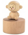 木制 動物款 旋轉音樂盒 MUSIC BOX (單個)